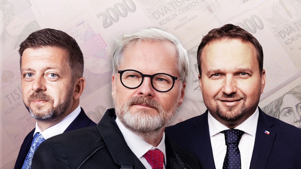 Velký přehled: Kolik si vydělali a za co utráceli ministři z Fialovy vlády